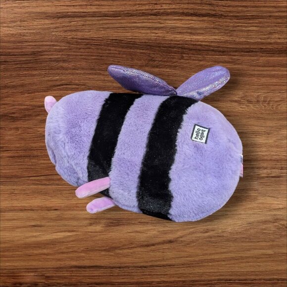 Hello Bello Cuddle Bug  bumble bee Limited Anniversary Edition Purple 12" - Picture 2 of 10